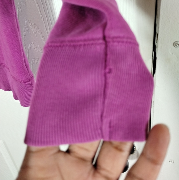 Gap lavender purple Logo pullover sweatshirt hoodie girl size  small - Picture 15 of 15